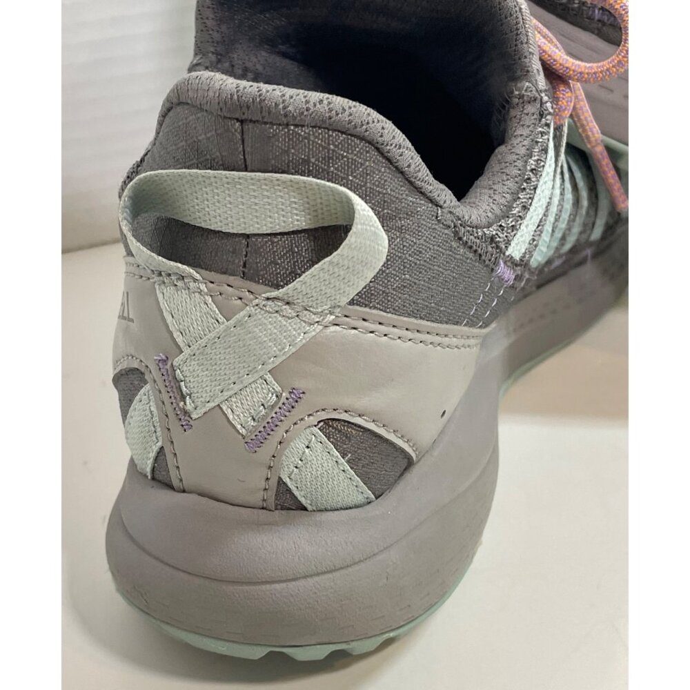 Merrell Women's Athletic Sneakers Size 10 Gray Mesh with Pink & Teal Accents - Picture 12 of 12